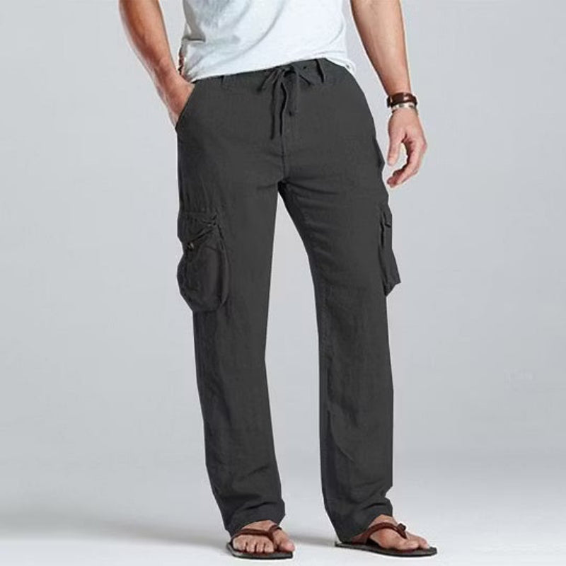 MivanityMenLinenCargoDrawstringPantsBlack.jpg