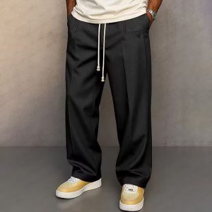 Men’s Urban Drawstring Pants - Black