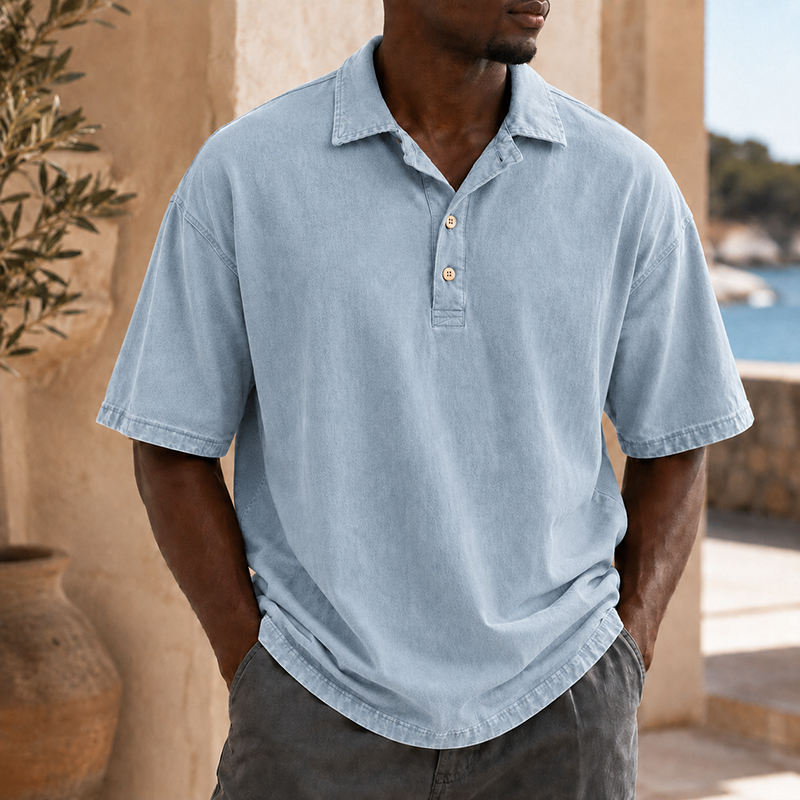 MivanityMen_sVintageWashedCottonLinenOversizedPoloShirtDustyBlue.png