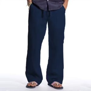 Oversized Men's Casual Shorts - Blue