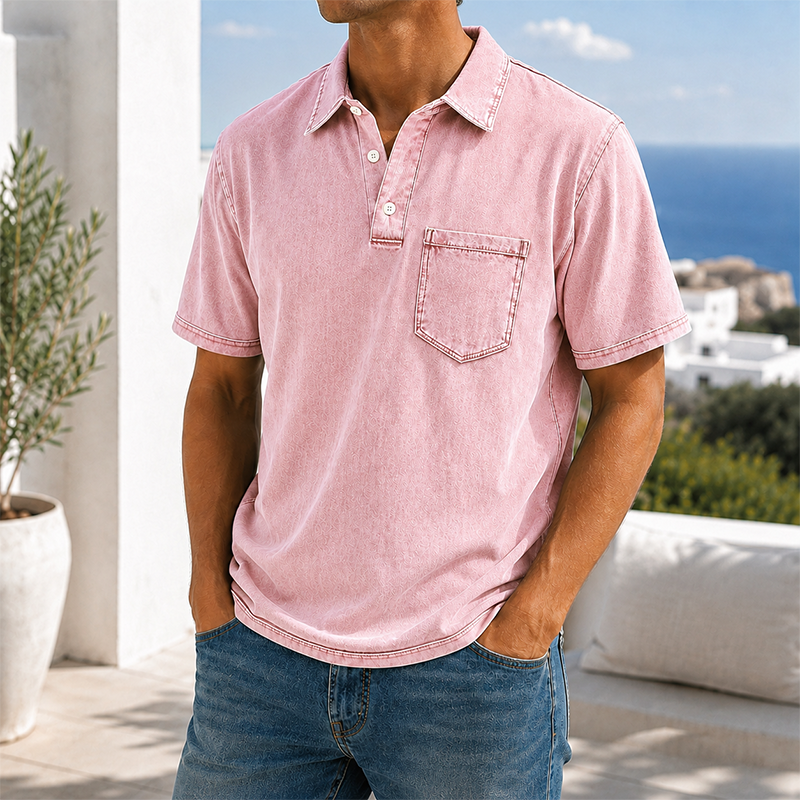 MivanityRetroEverydayLapelPocketCasualShortSleevePoloBlushPink.png