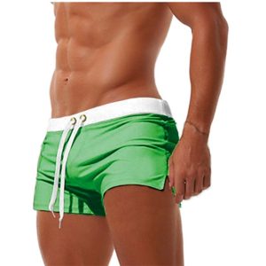 Men's Quick Dry Swim Trunks - Green