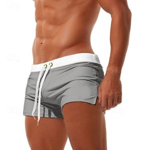 Men's Quick Dry Swim Trunks - Dark Gray