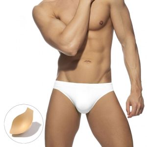 Men's Micro-Elastic Swim Briefs - White