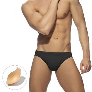 Men's Micro-Elastic Swim Briefs - Black